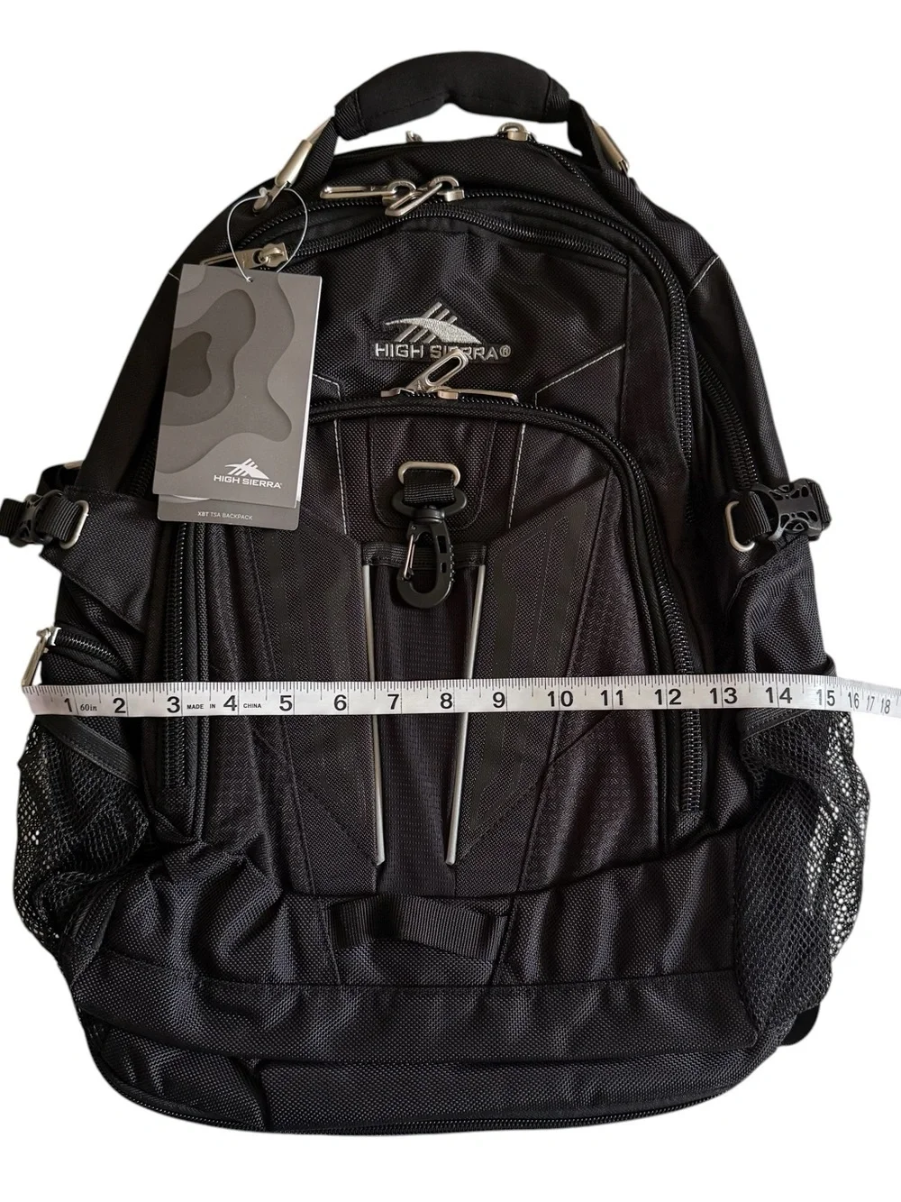 NWT High Sierra XBT - TSA Laptop Backpack Black